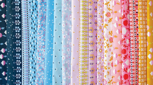 Petunia Quilting Cotton Collection by Kimerbly Kight For Ruby Star Society