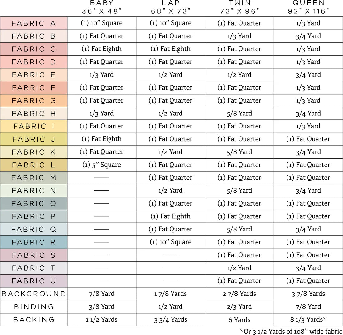 The Diana Quilting Paper Pattern
