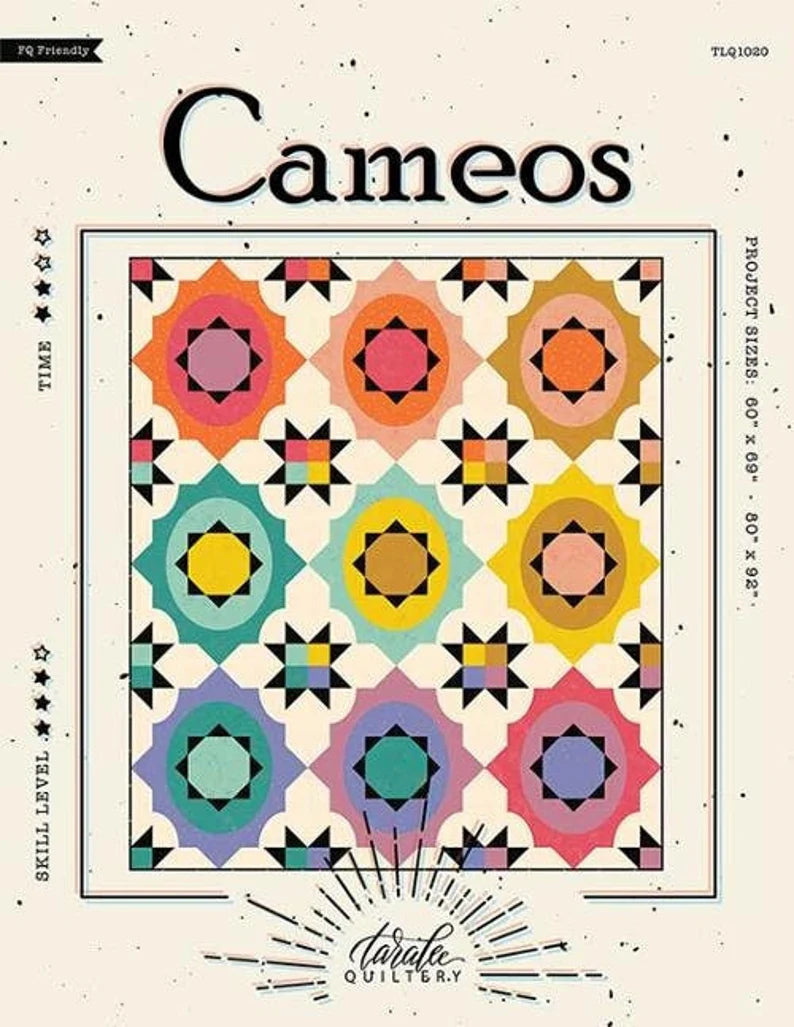 Cameos Quilting Paper Pattern