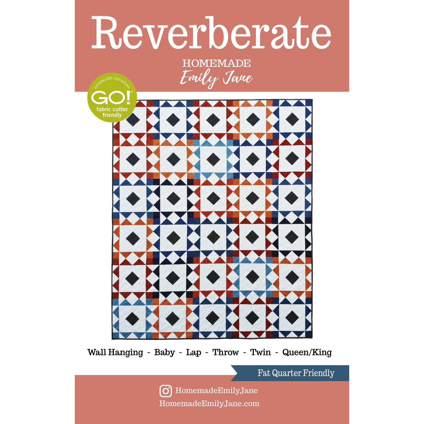Reverberate Quilt Pattern