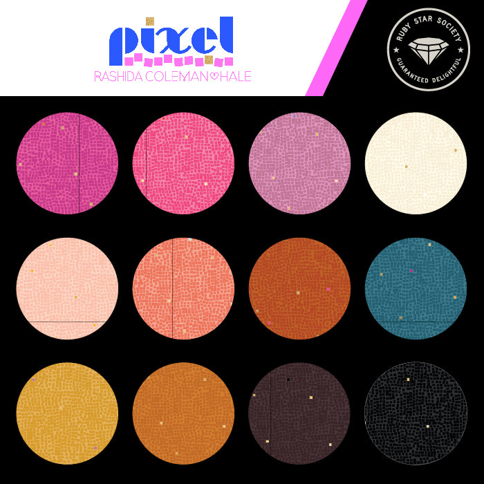 Pixel On Earth Quilting Cotton