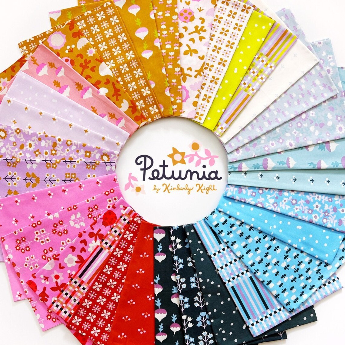 Gingham On Flamingo Quilting Cotton