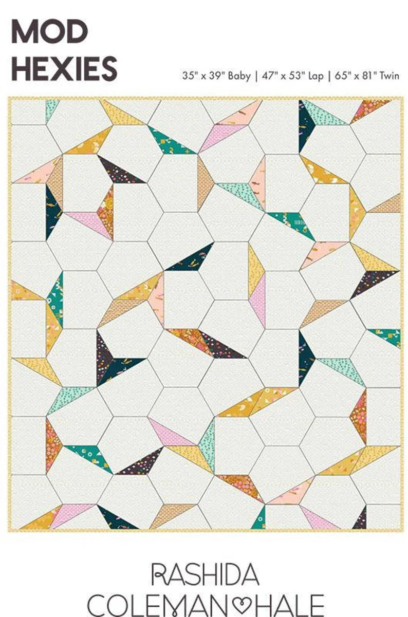 Mod Hexies Quilt Pattern