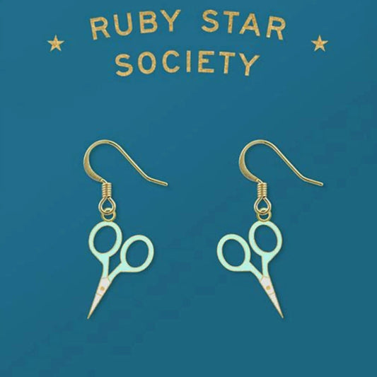 Scissors Earrings by Rashida Coleman-Hale for Ruby Star Society