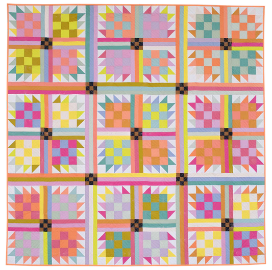 Goldie Quilt Quilting Paper Pattern