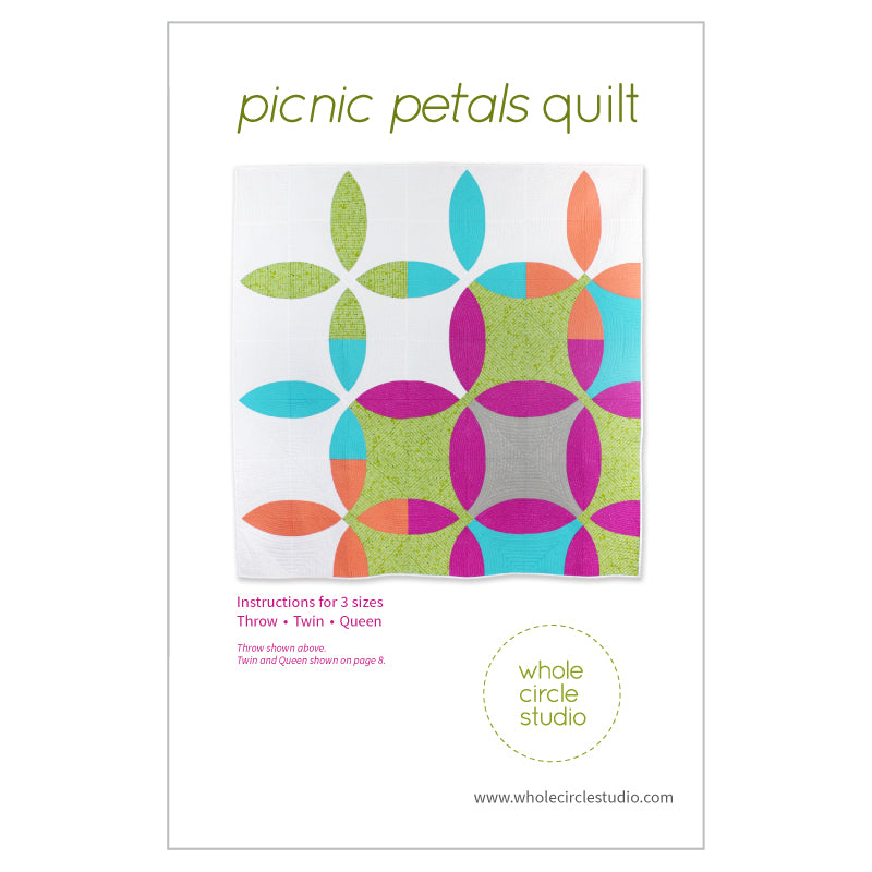 Picnic Petals Quilting Paper Pattern