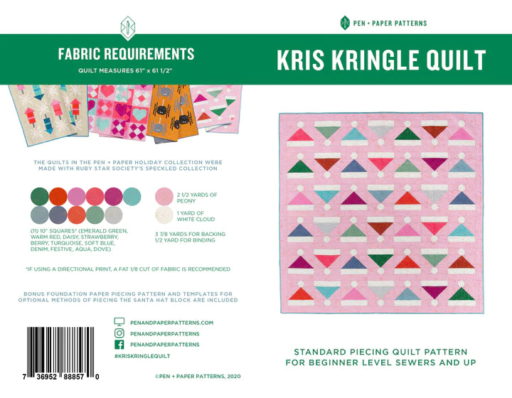 Kris Kringle Quilt Pattern